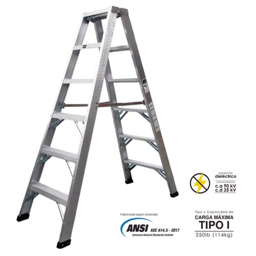 Certificaciones de la escalera doble acceso de aluminio