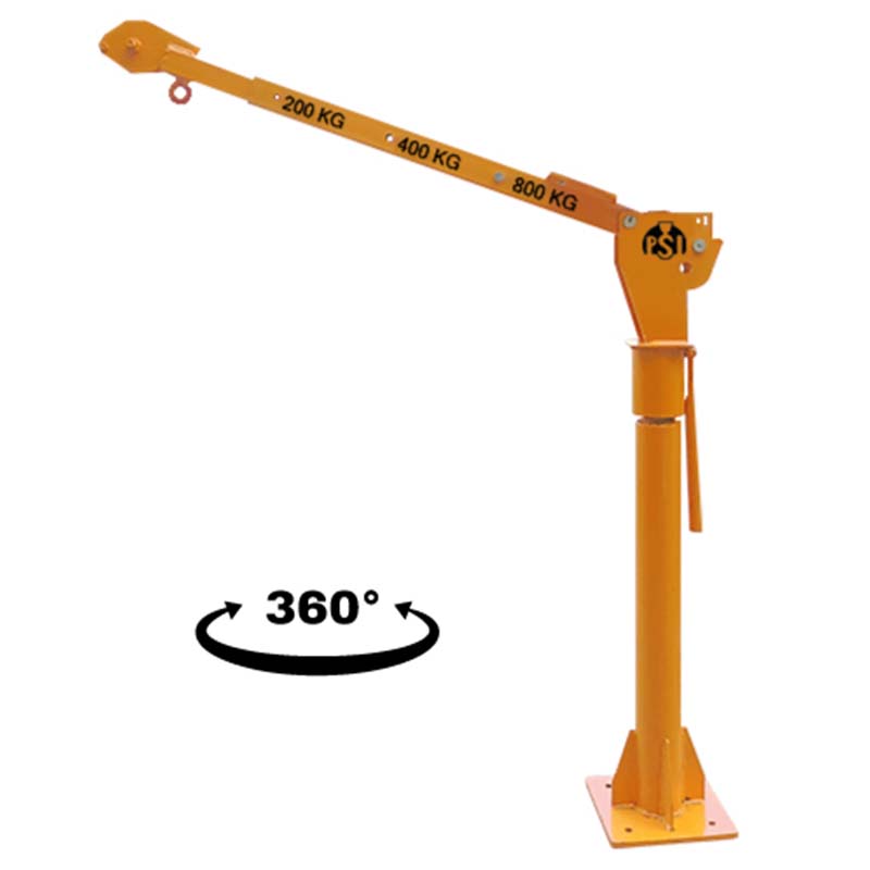 Grua pluma para camioneta giro de 360 grados
