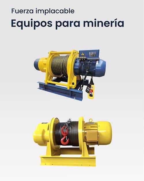 EQUIPOS PARA MINERIA